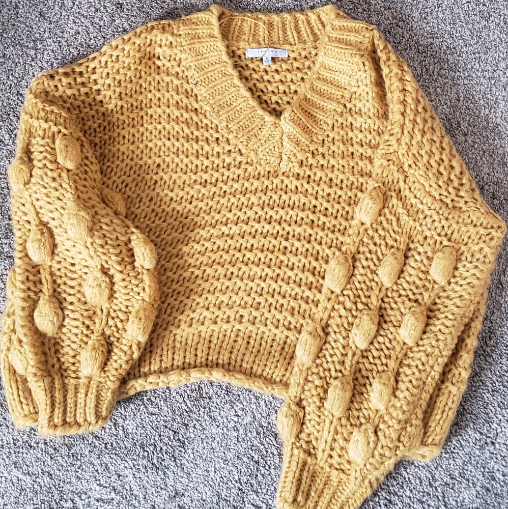 Mustard colored Sweater